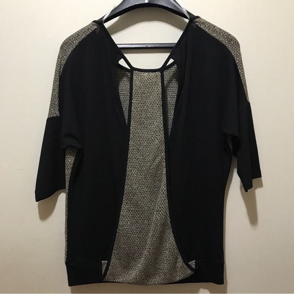 FRIEND METALLIC RACERBACK BATWING TOP - S - Picture 2 of 5